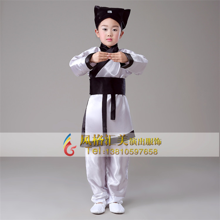 儿童古典表演服装