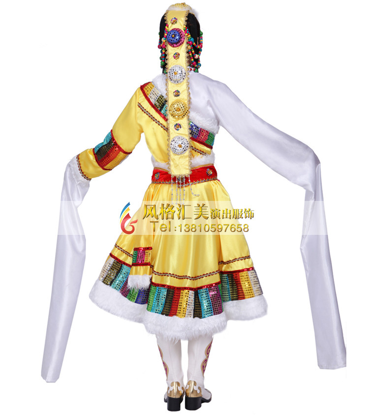 藏族舞演出服装