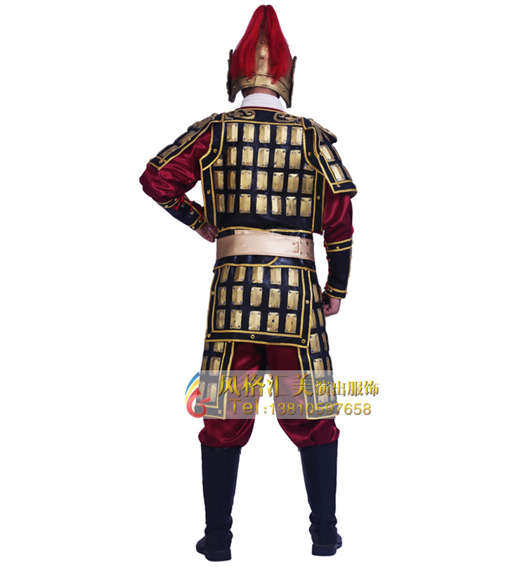 将军盔甲服装设计