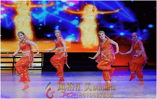 维族舞蹈服装设计