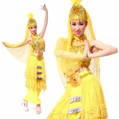 风格汇美 印度舞蹈服装 现代舞肚皮舞演出服装 印度舞表演服装