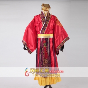 古代汉朝皇帝服装