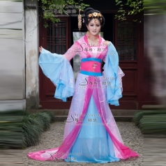 古代演出服  唐朝女士舞台服装