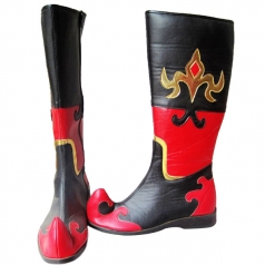 新疆蒙古舞蹈靴子 维吾尔族舞蹈靴批发工厂_风格汇美演出服饰