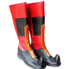 民族舞蹈靴子蒙古靴子藏靴新疆舞蹈鞋子羌族靴手工靴男式高筒鞋