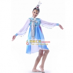 风格汇美女士民族舞台演出服装 朝鲜舞蹈服装 民族服装可订制