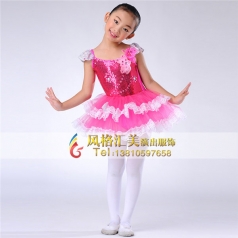 儿童舞蹈演出服装专业定制_风格汇美演出服饰