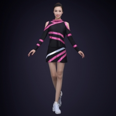 新款艺术体操服装表演服比赛考级练功裙子长袖艺考舞台演出服定制