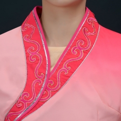 经典剧目《孔雀东南飞》舞蹈服装女款成人艺考粉色舞台演出服定制款式中国古风服装定制！
