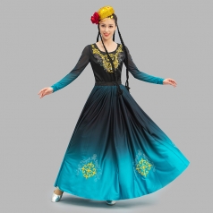 新疆舞演出服艺考生艺校舞蹈服装经典剧目舞台装少数民族服装